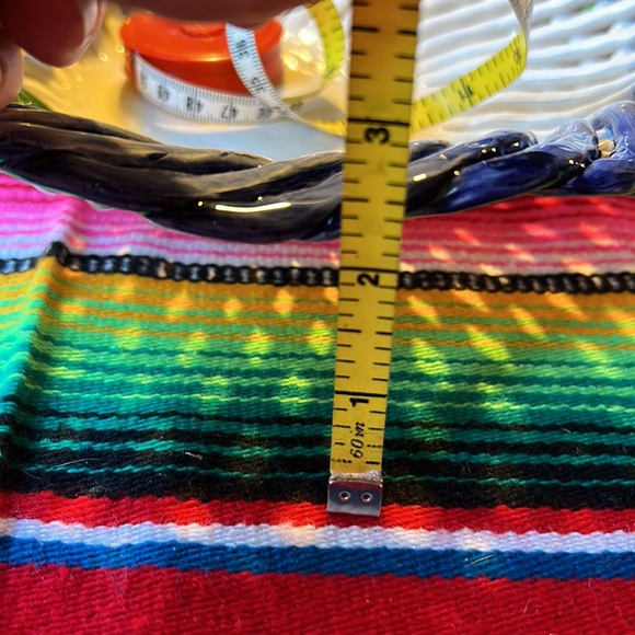 Lanzarin Ceramiche Handmade in Italy Basket Bowl with Lemons - Picture 6 of 8